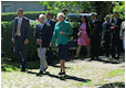Hestebedg�rd - Dronning Margrethe II's bes�g 3. juni 2013. Foto: Aase Ballisager
