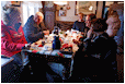 Hestebedg�rd - julestue, og juleridning og julemarked 28. november 2015. Foto: Ib Ballisager
