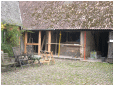 Hestebedg�rd - renovering af v�g i v�rksted og br�nderum 14. oktober 2016.