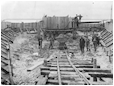 Hestebedg�rd - s�rudstilling om Or�s forbindelser med omverdenen 2010 - ophalerstedet Or� Havn laves, 1936 - postkort